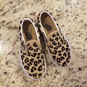 Children's Leopard Vans